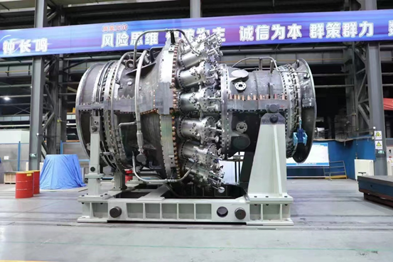 Taihang 110 heavy gas turbine. Photo courtesy of respondents